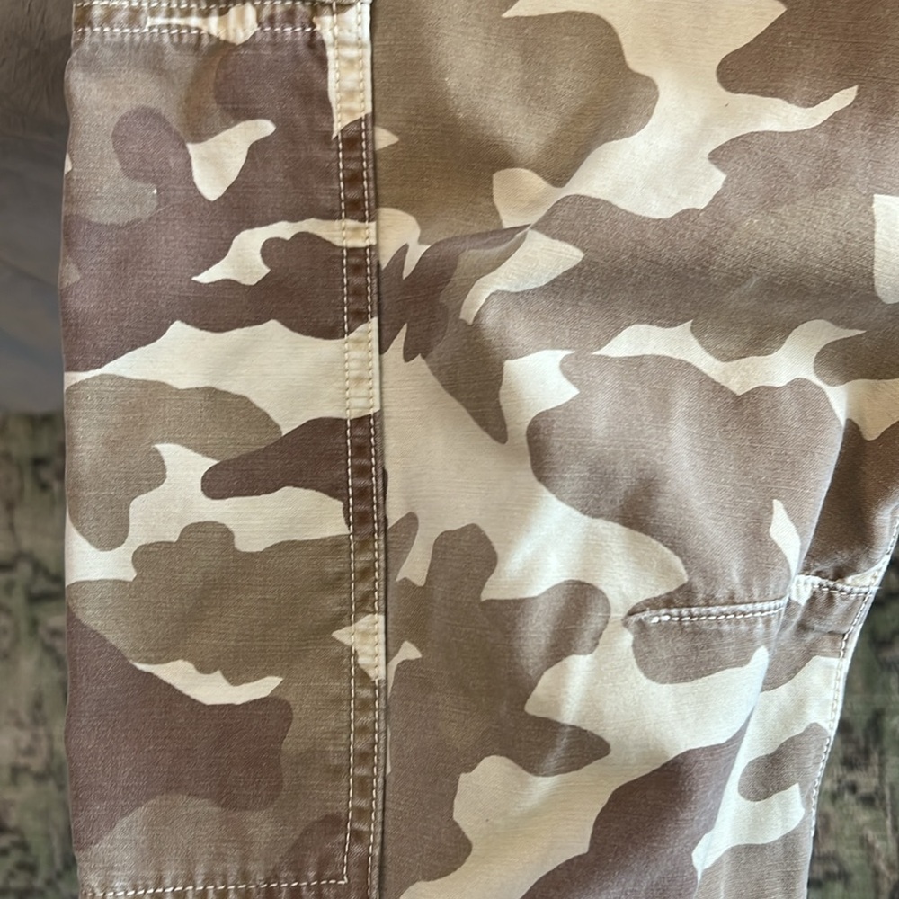Citizens of Humanity Marcelle Camo Cargo Barrel Pants - Picture 6 of 6